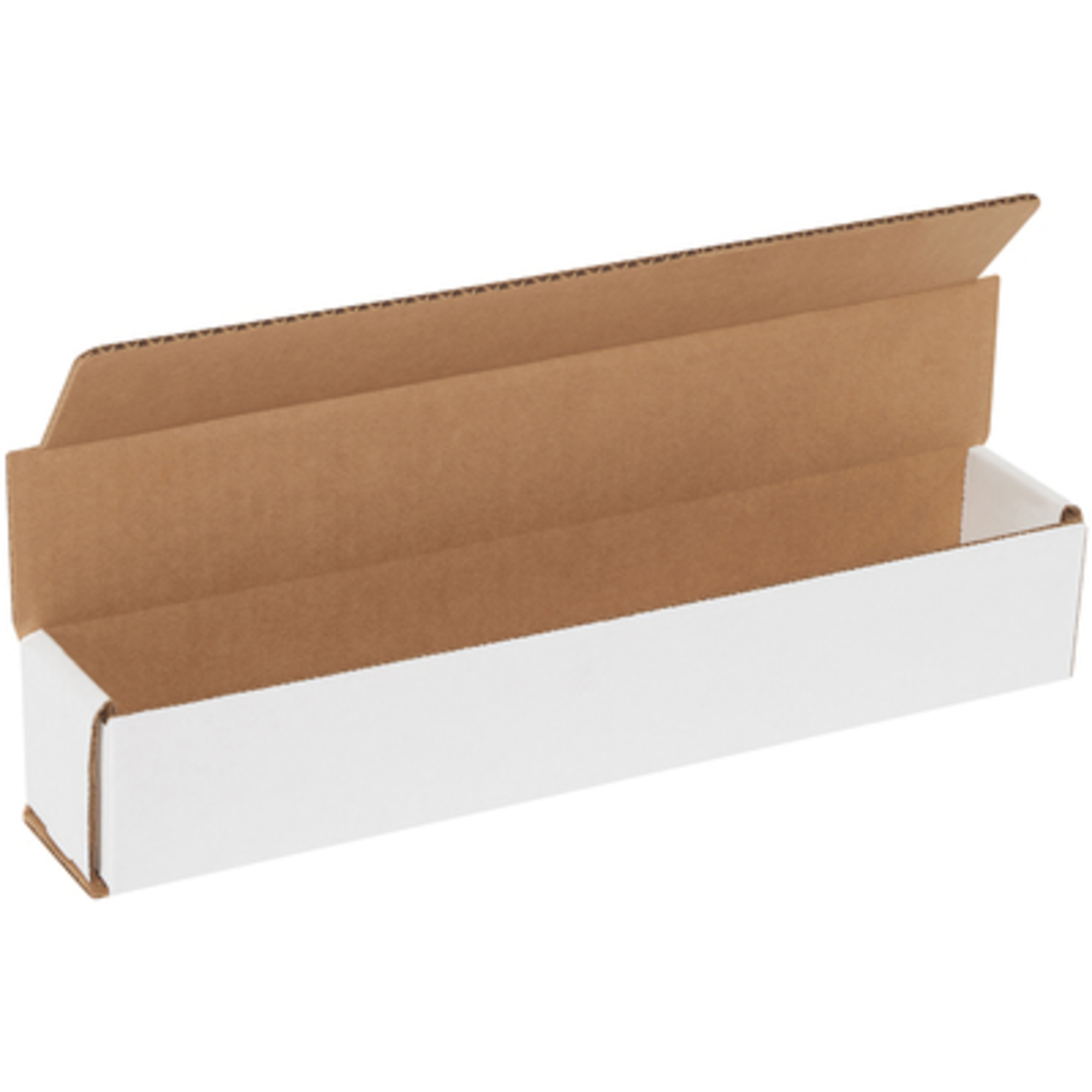 12 x 2 x 2in. White Corrugated Ms 50/CS, Length 12 in, Model# M1222